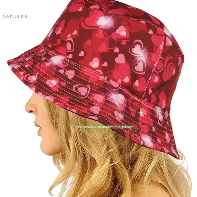 Fashion Printed Fisherman's Hats Leisure Lady Summer Sunshade Basin Hat