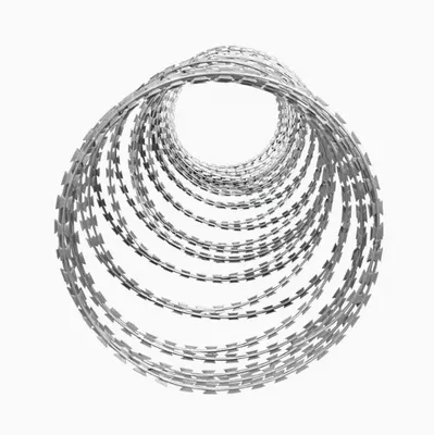 Bto-22 Outside Diameter 450mm Galvanized Concertina Razor Barbed Wire for Fence Rolls