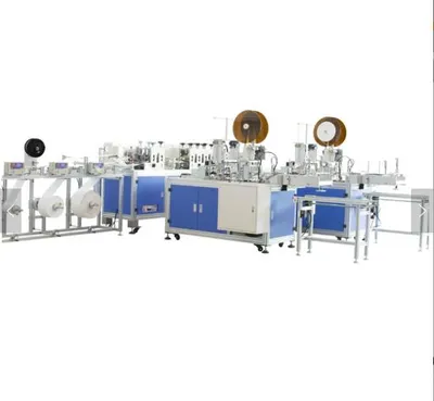 Automatic Medical 3-Layer Face Mask Making Machine