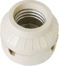 E27 Bakelite Aluminium Lampholder