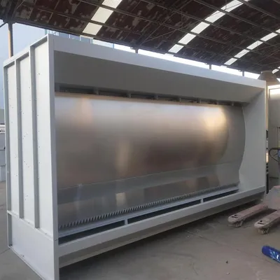 High Pressure Water Washing Booth 304ss Customized Length Paint Mist Purification Equipment ISO9001 Patent