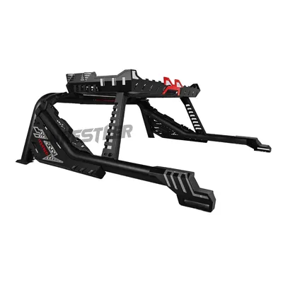 Armando Light Texture Black Powder Coated Roll Bar for 4X4 Pickup Spare Parts Ranger Raptor Hilux Revo Navara Bt50 Tundra Tacoma
