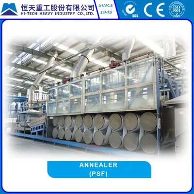 Annealer Polyester Staple Fiber PSF Production Machinery