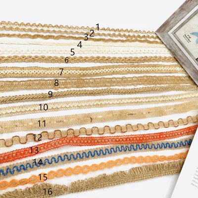 Manufacturers Selling Flat Rope DIY Craft Jute Rope Woven Hemp Rope Twine Knitting Accessories Flax Knitting