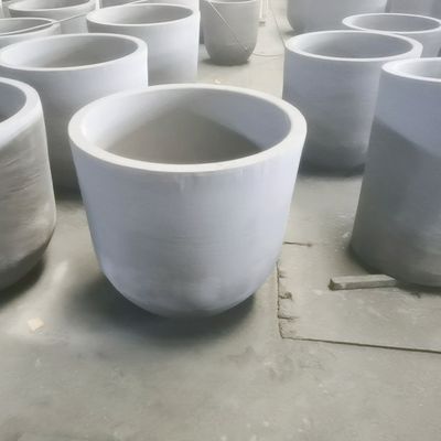 Various Size Material Crucibles Round Crucibles Silicon Carbide Crucible