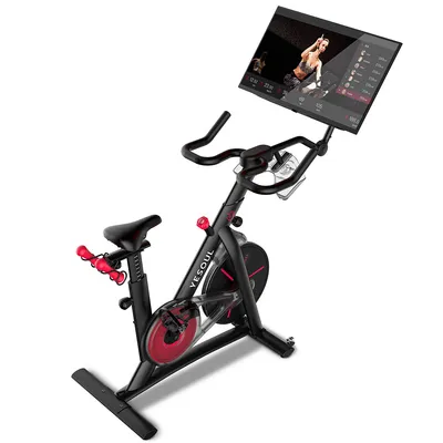 Yesoul Smart Interactive Indoor Cycling Bike with Rotate Screen for Workout