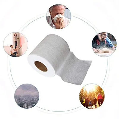 3 Layer Nonwoven Meltblown Filter Fabric for Face Mask