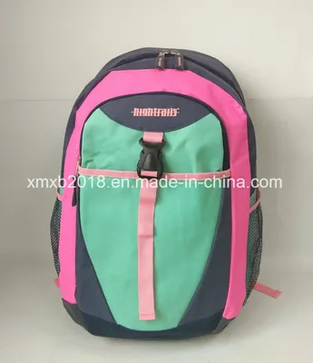 2019 Contrast Color Travel Rucksack Camping Shoulder Bag Hiking Backpack