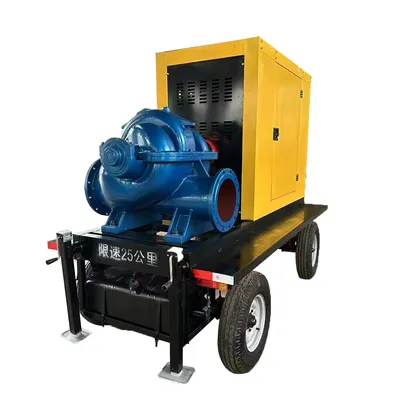 Double Suction Diesel Water Pump Irrigation Pump