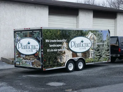 Outdoor Custom Vinyl Truck Trailer Van Wrap for Sale