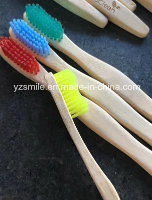Family Pack 100% Organic Bamboo Toothbrush with Private Label