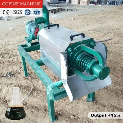 Manure Dewatering Machine (Dung Dehydrator) 5-20 M³/H for Farm Waste