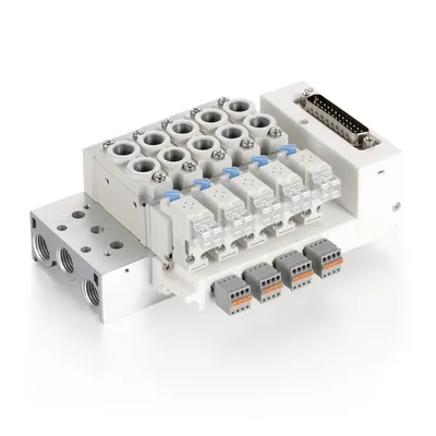 Minitype Solenoid Valve Spare Parts Pneumatic Manifold Valve Seat Base