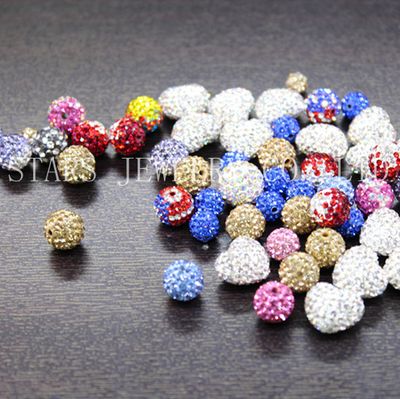 Fashion Shamballa Crystal Rhinestone Beads