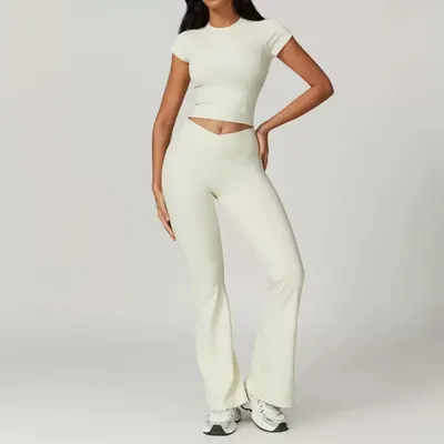 Women Sports Wear Amazon Hot- Sale Fast Dry Yoga Wear Gym Suit