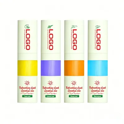 2in1 Nasal Inhaler Stick Essential Oil Vapor Stick Bulk Supply Custom Logo Private Label Aroma Inhaler