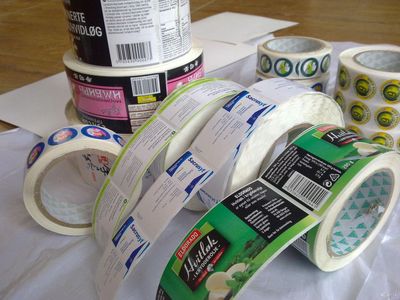 Customized Self Adhesive Printed Paper Label