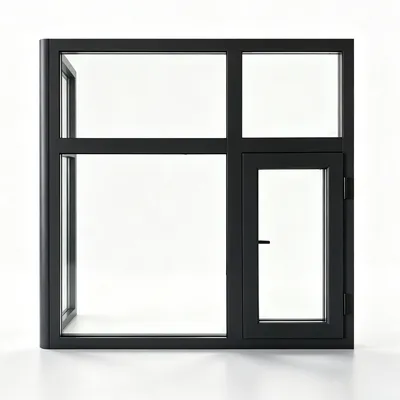 Exterior Wall Fixed Fire Prevention Window High Temperature Resistant