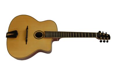 Handmade Gypsy Guitar---Top Is Spruce, Back and Side Are Mahogany