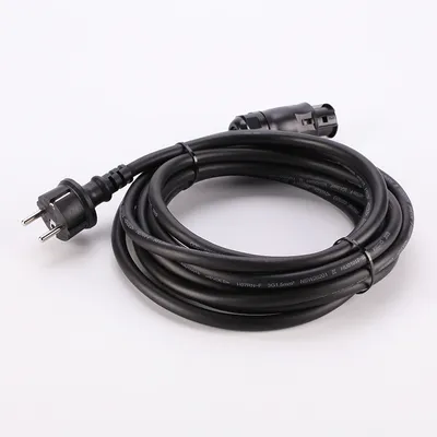 Copper Inverter Waterproof Cable Cord AC/DC Male 3X1.0mm2 2m for Solar PV Inverter
