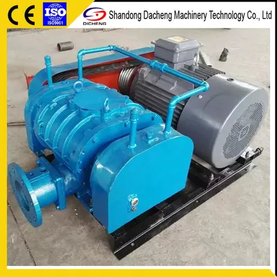 Dsr300 Biogas Compressor Biogas Booster Three Lobes Roots Blower