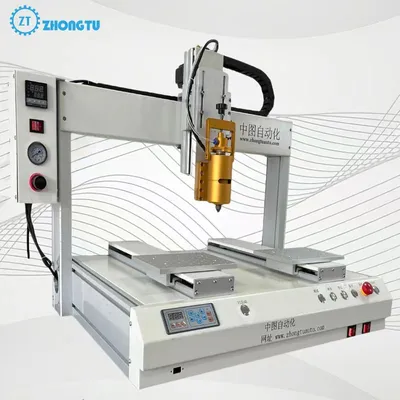 Factory Automatic Epoxy Resin Glue Liquid Dispensing Machine Hot Melt Glue Dispensing Robot