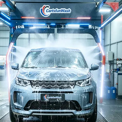 Fully Automatic Intelligent Commercial Car Wash Washing Machine with Touchless High-Pressure Spray and Foam Cleaning System