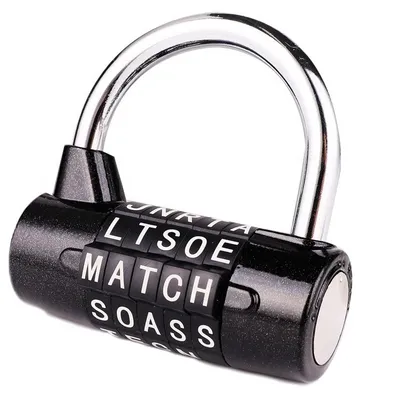 Item 8057 Gym Heavy Duty Custom Digital 45 Codes Safety Gym Lock Combination Padlock Rotate Digits Password Padlock for Security