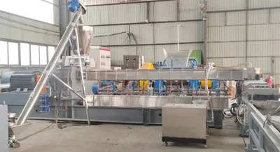 Green, Intelligent Twin Screw Extruder EPDM&Butyl Recycling Machine