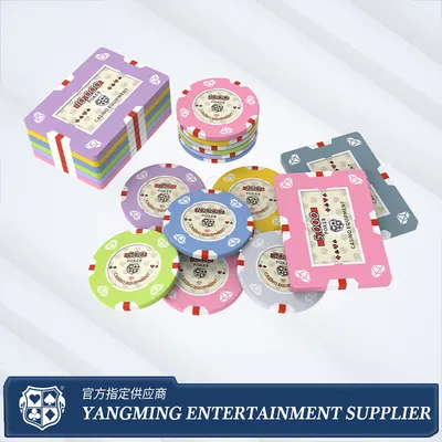 Durable Nylon Poker Chip with Metal Insert