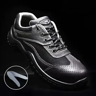 Cheap Price Men Work Safety Shoes Boots with Steel Toe and Steel Plate