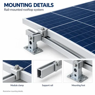 All-in-One Hybrid Solar Inverter with PV and Energy Storage