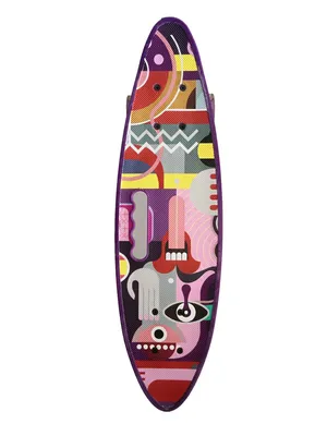 New 24-Inch Plastic Penny Board Skateboard (GS-SB-X26)