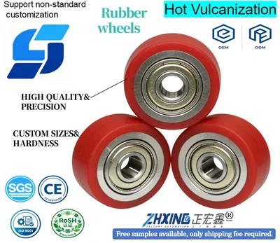 Offset, Rubber Roller, Black, Anti-Slip, Printing, Equipment, Durable, Stable, Operational