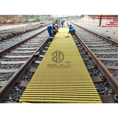 Anti Slip Sewer Mesh FRP GRP Pultrusion Grating