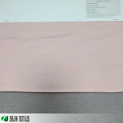 T/R Polyester Spandex Terry Fabric Used for Hoodies Fabric