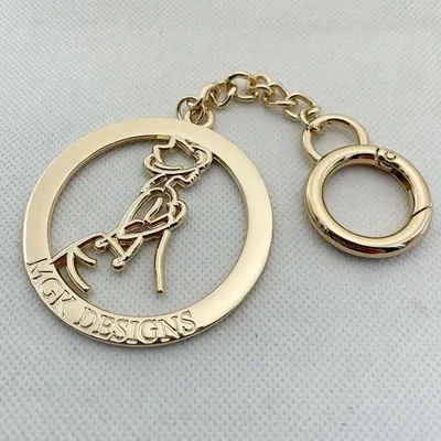 Neostar OEM ODM Raised Brand Name Handbag Metal Hang Plate Design for Custom