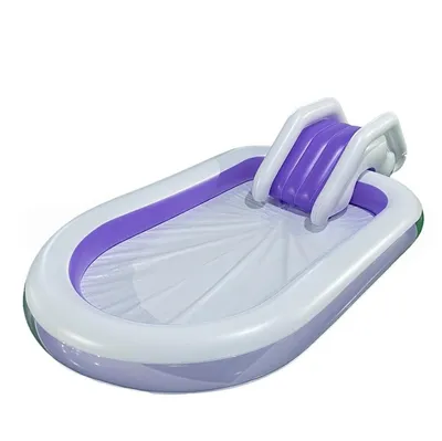 Best Selling PVC Inflatable Slide and Water Pool for Children to Play in