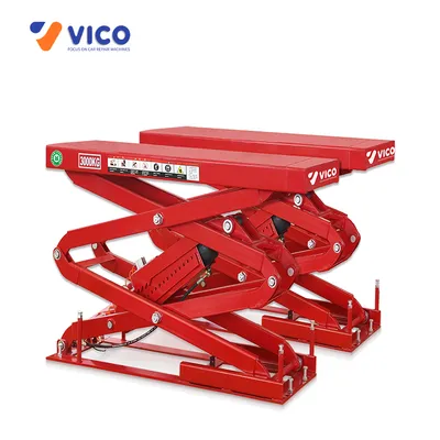 Vico in-Ground Scissor Lift for Tire Maintenance Car Lift
