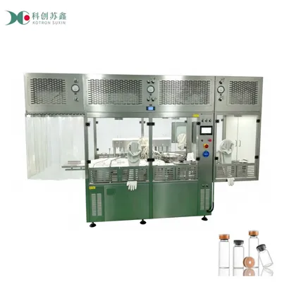Automatic CIP SIP Vial Liquid Injection Filling Stoppering Sealing Machine for Pharma