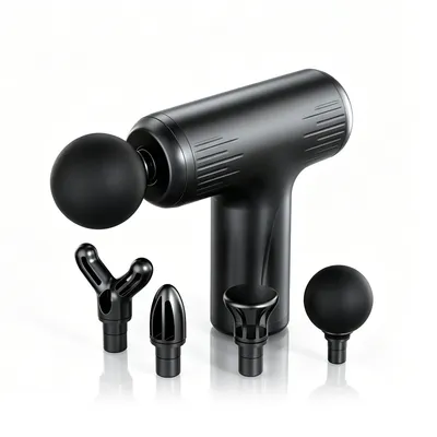 Portable 6-Speed Pressure-Sensitive Mini Massage Gun
