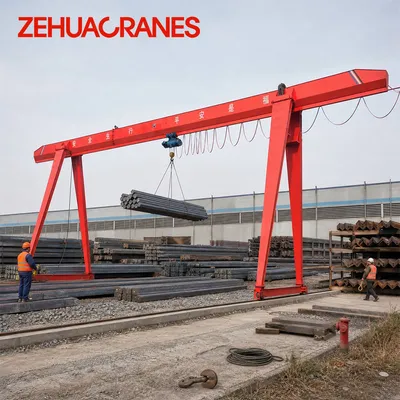 Mh Single Beam Gantry Crane