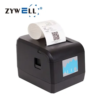 3 Inch Bluetooth Thermal Printer Black and White Picture Barcode Text Receipts Printer