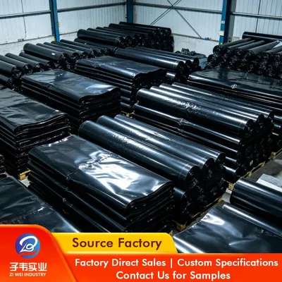 ODM HDPE Geomembrane Waterproof Liner Anti-Seepage Membrane Landfil Mining Reservoir Fish Pond