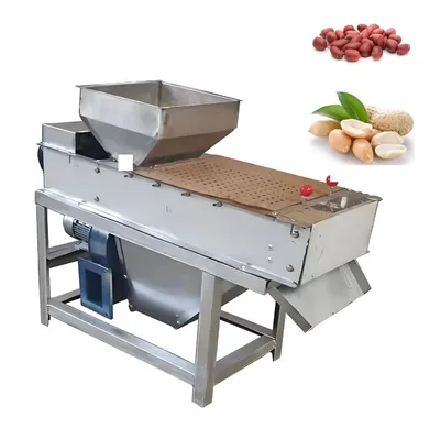 Factory Price High Quality Red Skin Roasted Peanut Peeling Machine