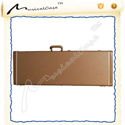 Hard Shell Square Shape Guitar Case for Electric Bass Guitar
