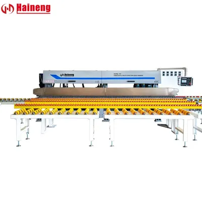 Automatic 19 Heads PLC Control Multi-Function Granite Stone Edge Grinder Profiling Polishing Machine