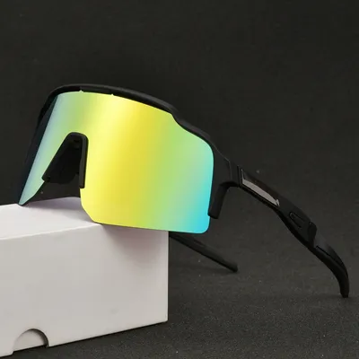 Tr90 Frame Men Women Custom Logo Running Shades UV400 Cycling Sport Sunglasses