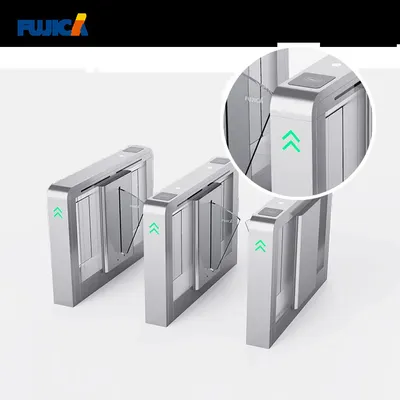 High-Speed Flap Turnstile for Smart Office Entry