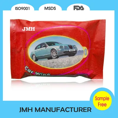 Small Pocket Car Cleaning Wet Wipe (MW001)